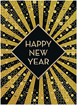 May the coming year be filled with good health, happiness, and success! Bubbly New Year H1761U-AA